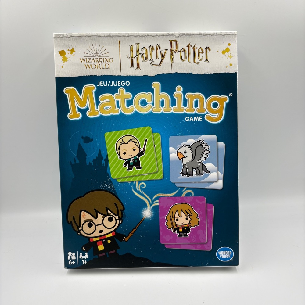 Wonder Forge Harry Potter Matching Game Kids Wizarding